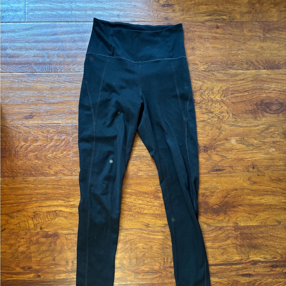 Girlfriend collective black stretchy pants